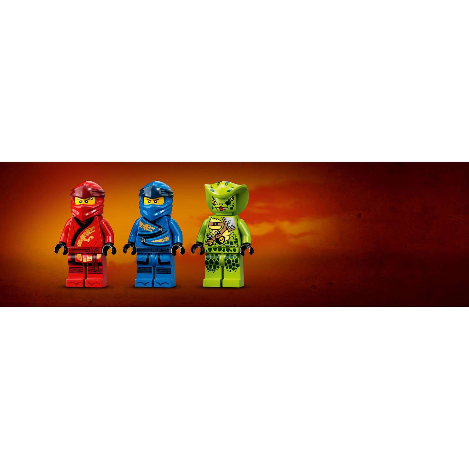Конструктор LEGO NINJAGO Бой на штормовом истребителе блочный - фото 9