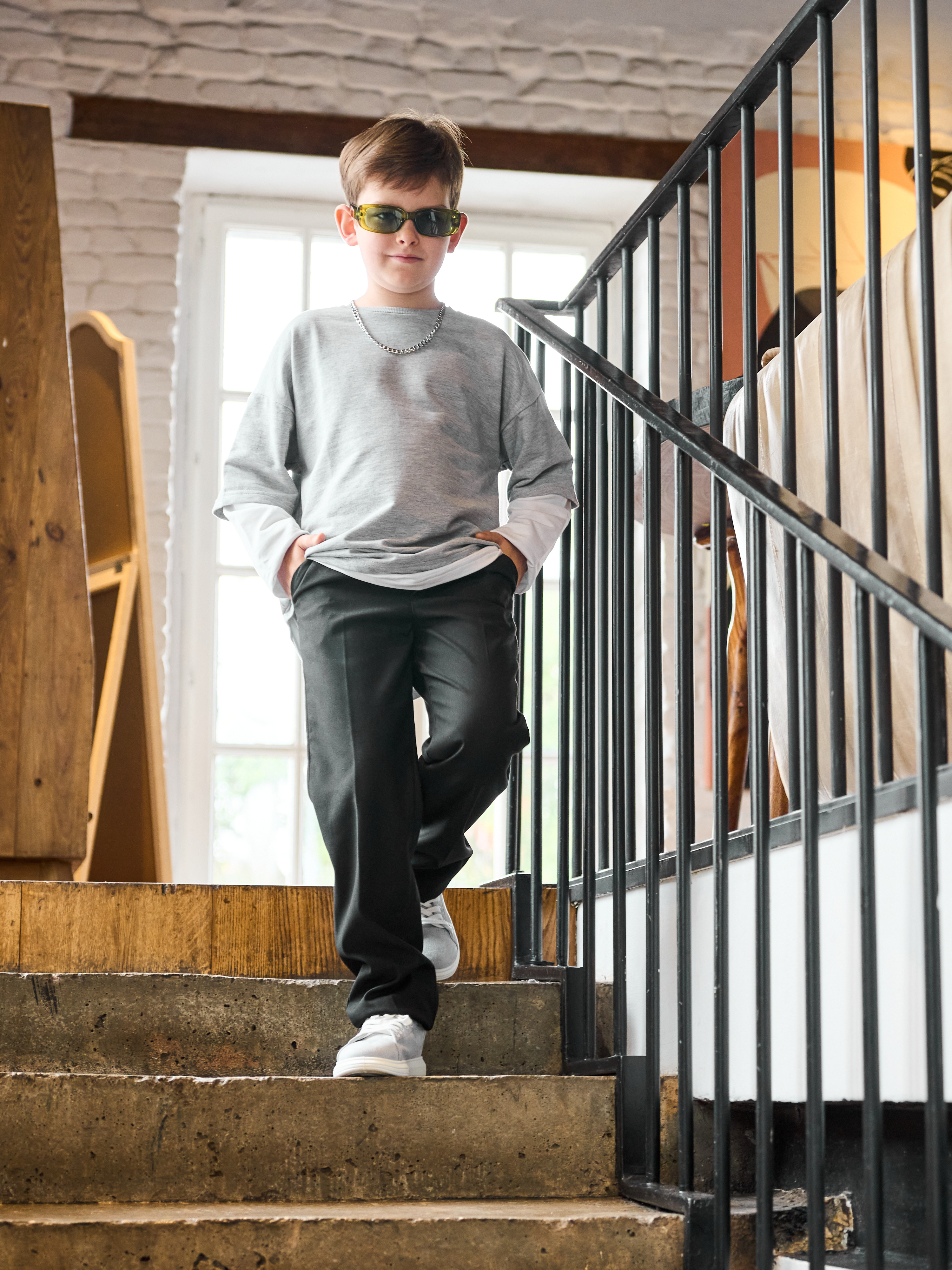 Брюки СИНЯЯ МОДА VEGAAL140-B39 - фото 10