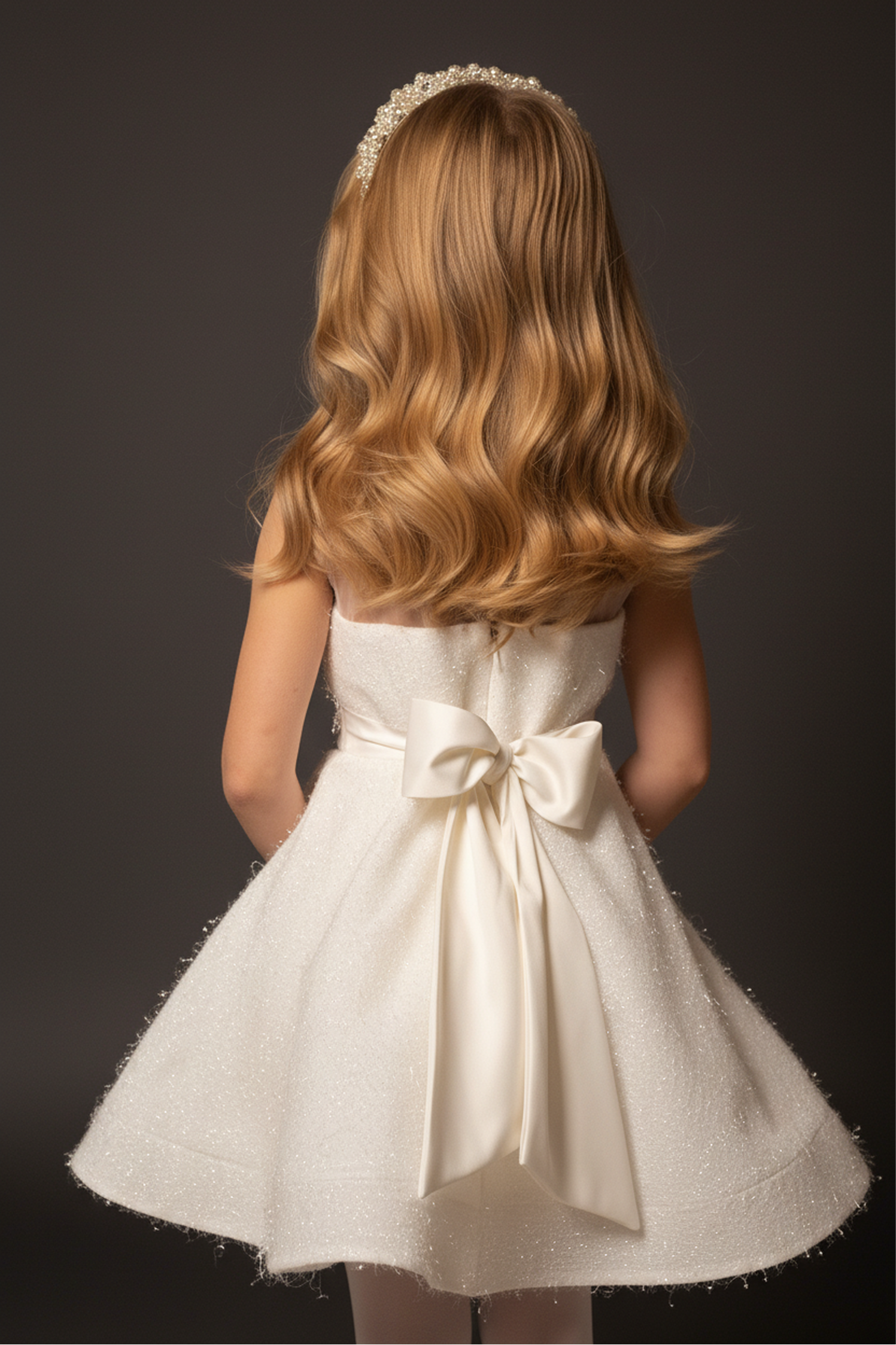 Платье Minilik Платье.Колокольчик.Белое - фото 2