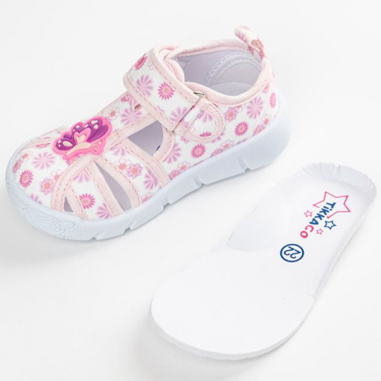 Сандалии TikkaGo 7N05_241003_white-pink - фото 6