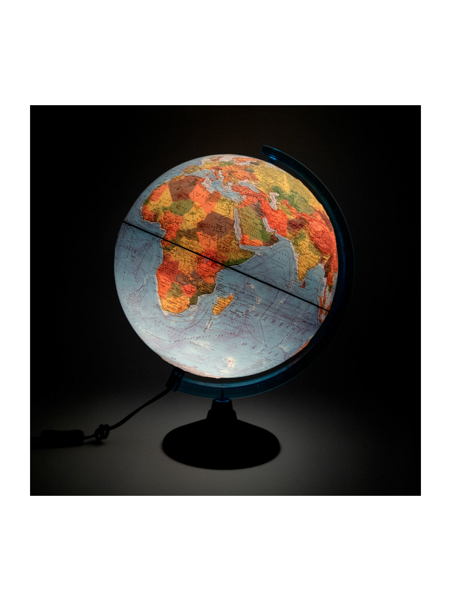 Глобус Globen интерактивный физический политический с подсветкой и VR очками 32 см - фото 16