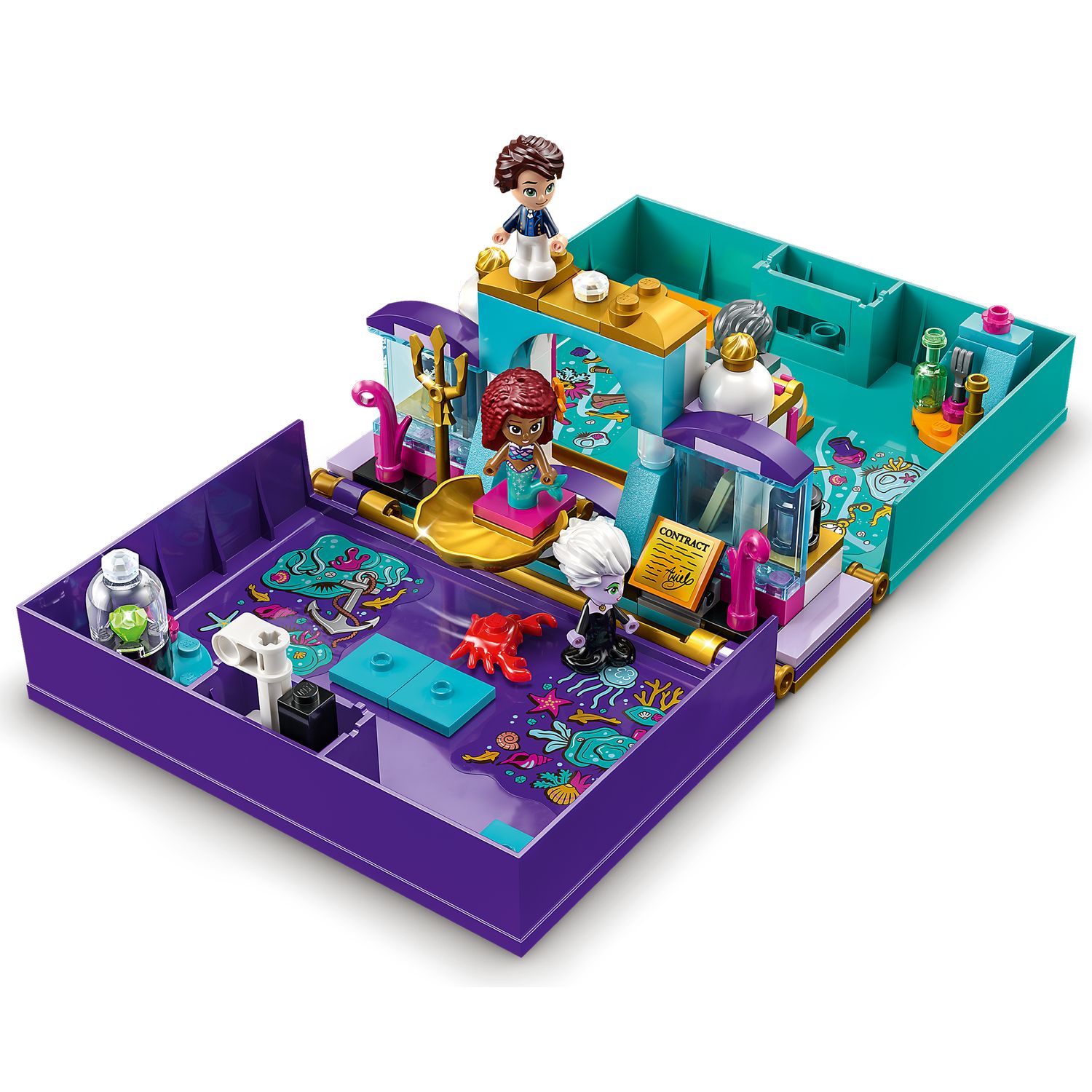 Конструктор LEGO Disney Princess The Little Mermaid Story Book блочный - фото 3