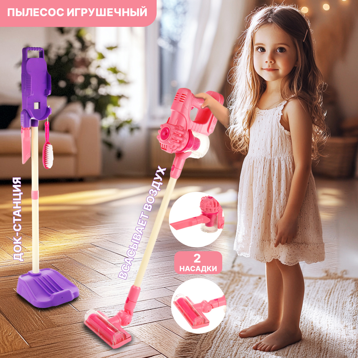 Игрушка Veld Co пылесос - фото 1