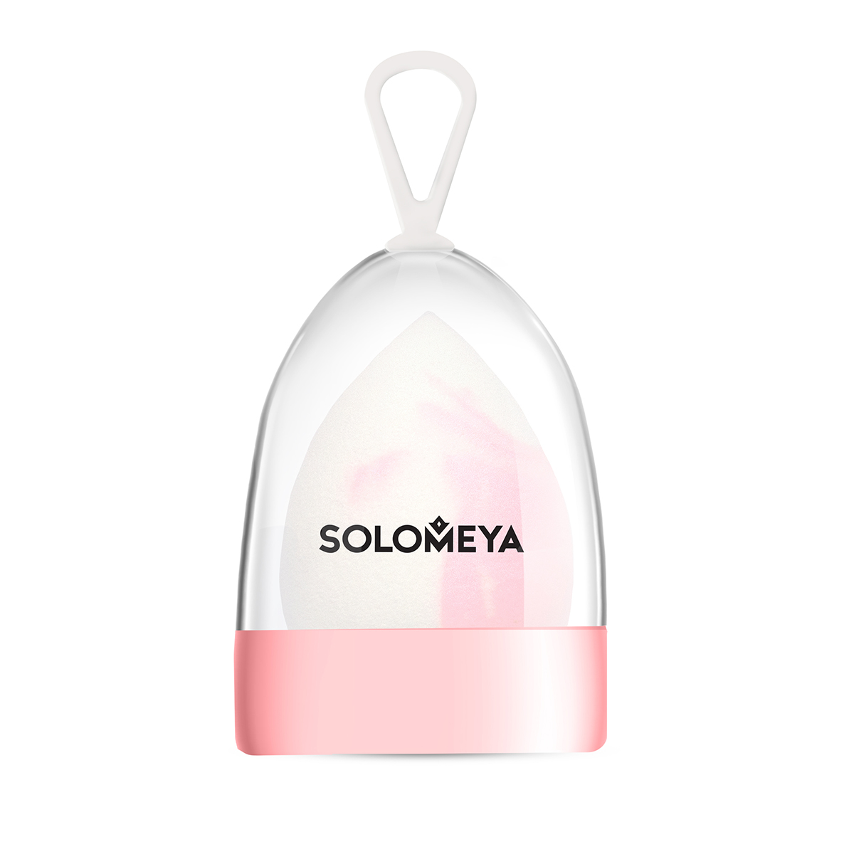 Спонж для макияжа SOLOMEYA Двусторонний косметический Капля - фото 1
