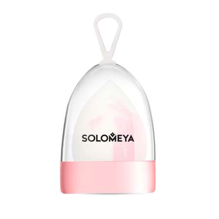Спонж для макияжа SOLOMEYA Двусторонний косметический Капля