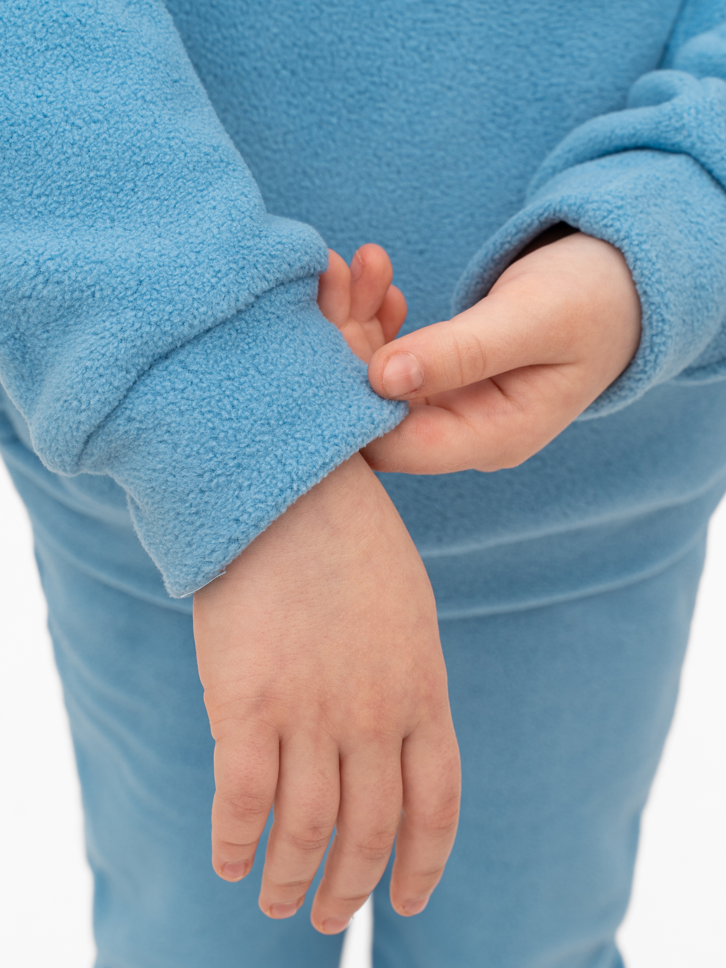 Худи и брюки Утенок 7043г(ш) голубой - фото 29