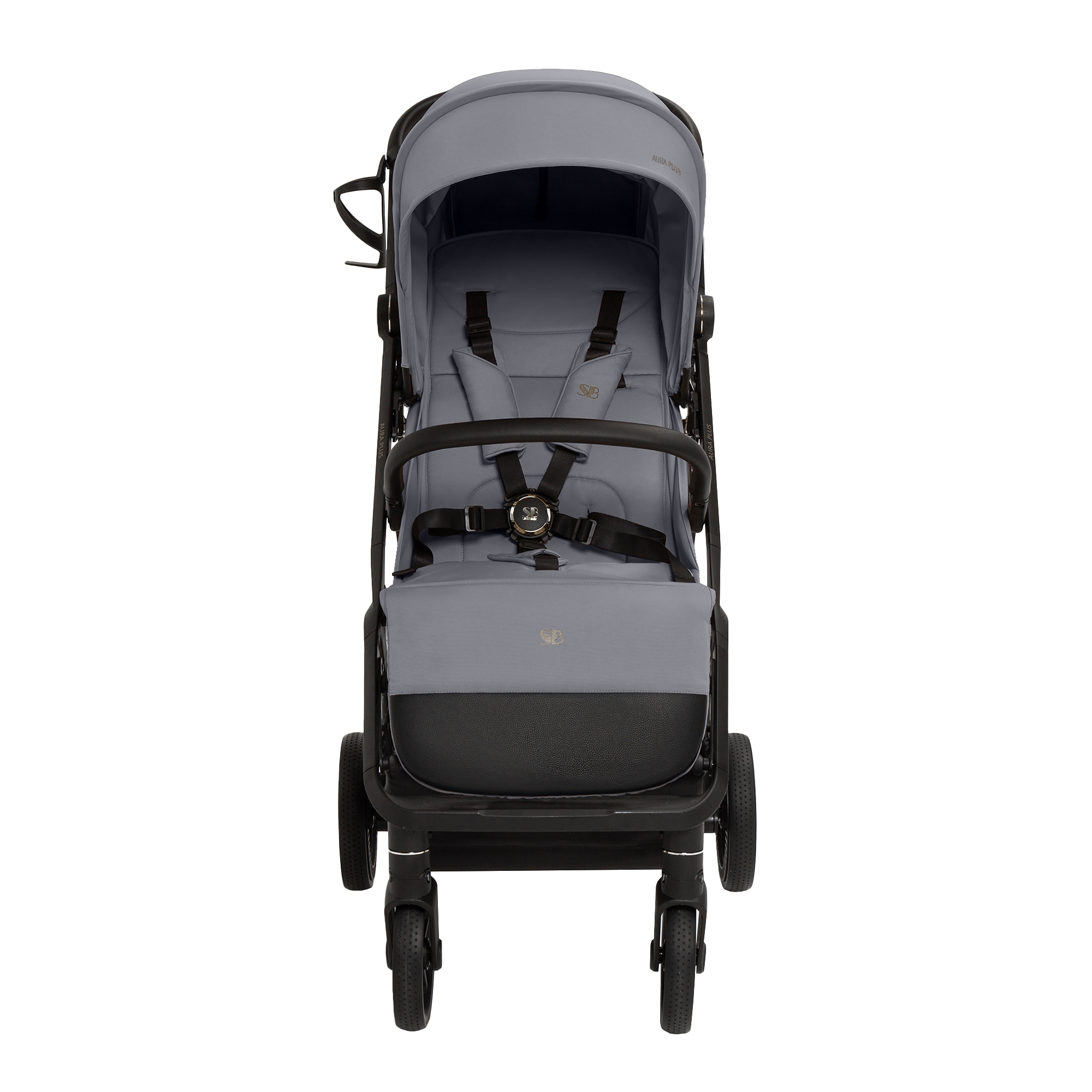 Коляска прогулочная Sweet Baby серый - фото 14