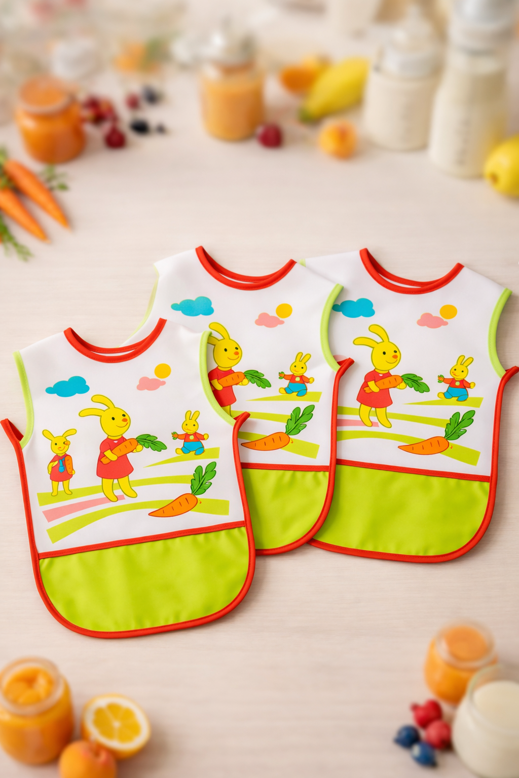 Нагрудник Пома клеенка 3 шт. - фото 6