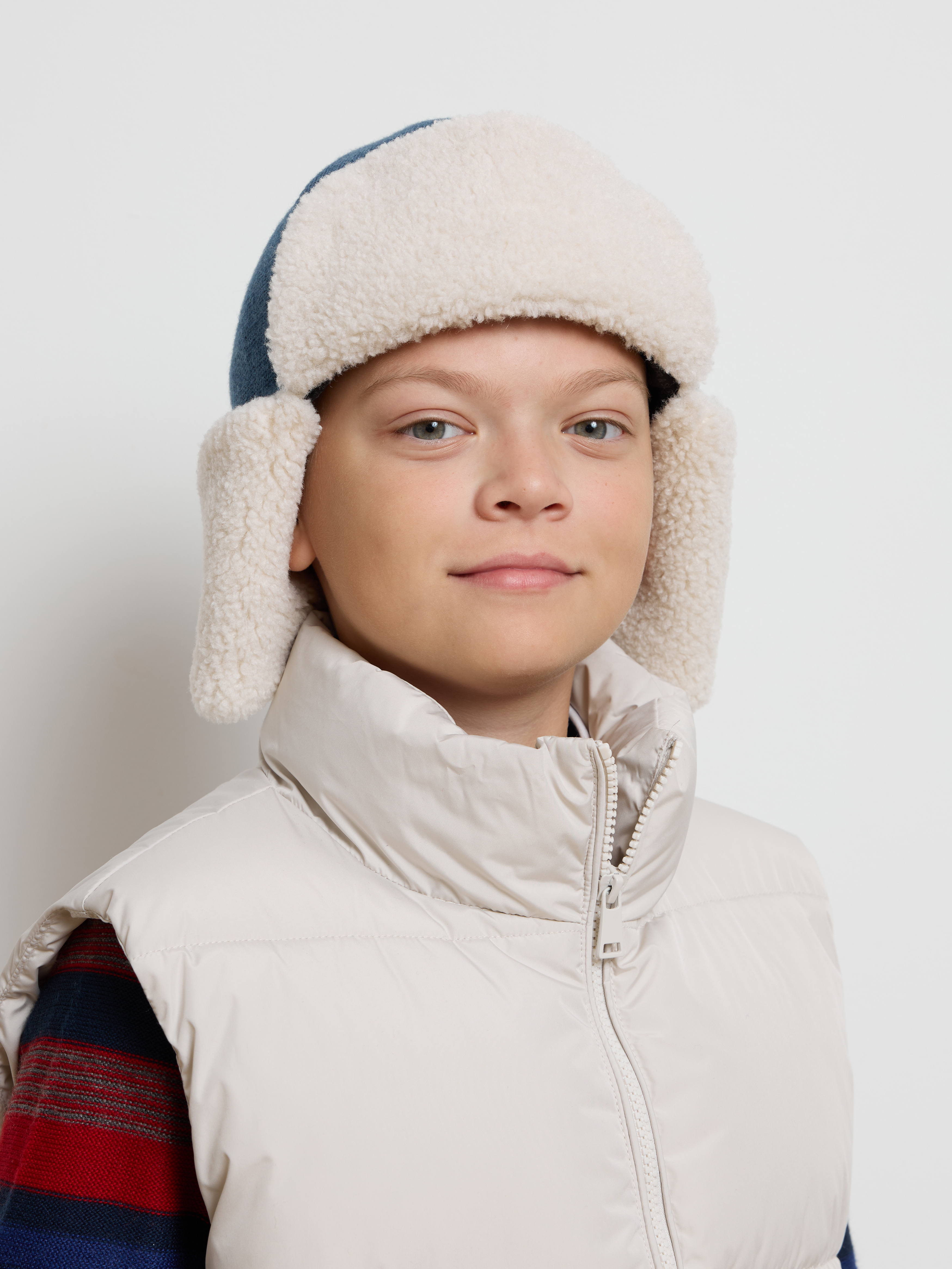 Шапка-ушанка Starkoff Kids Д500928/15 - фото 2