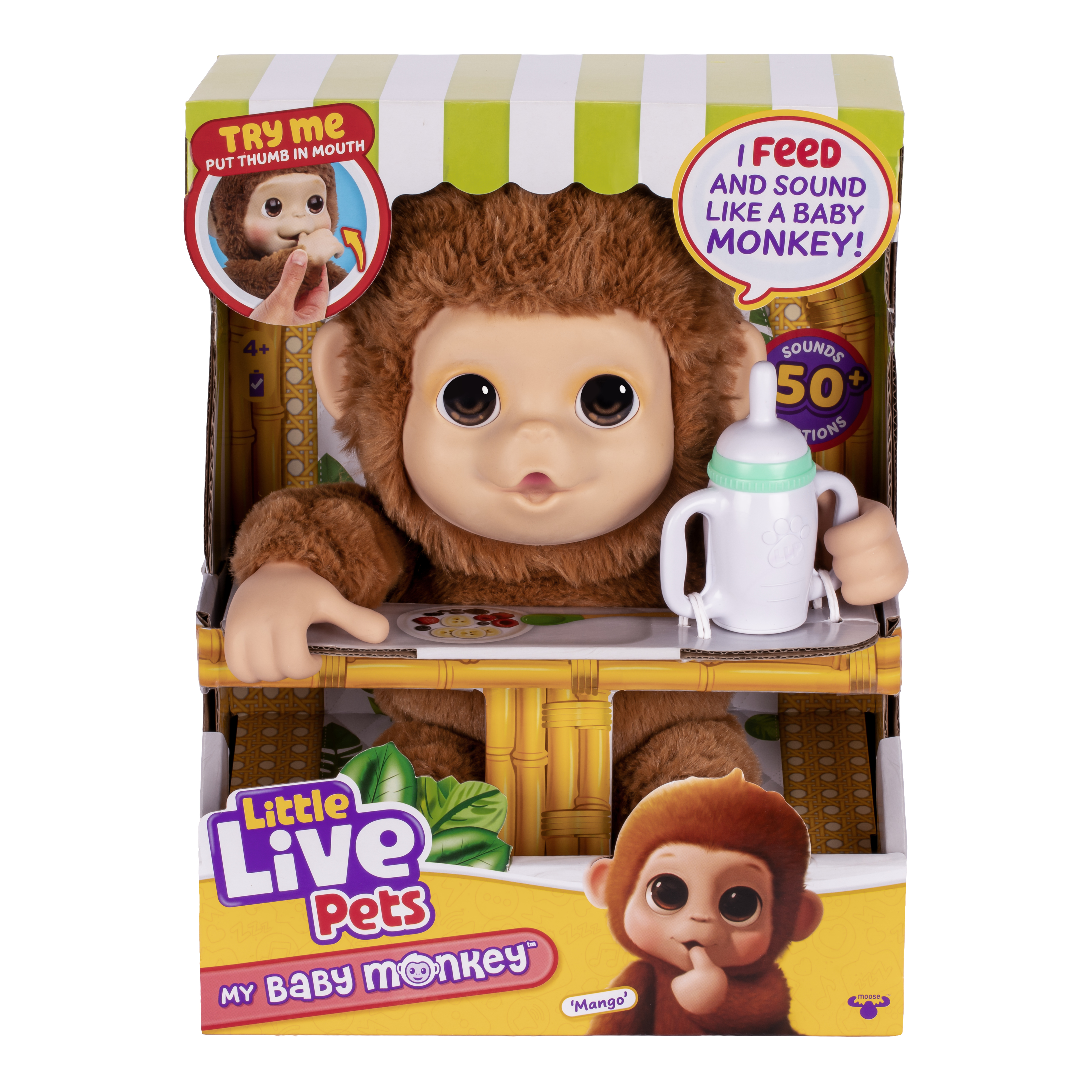 Игровой набор Moose Обезьянка - фото 6