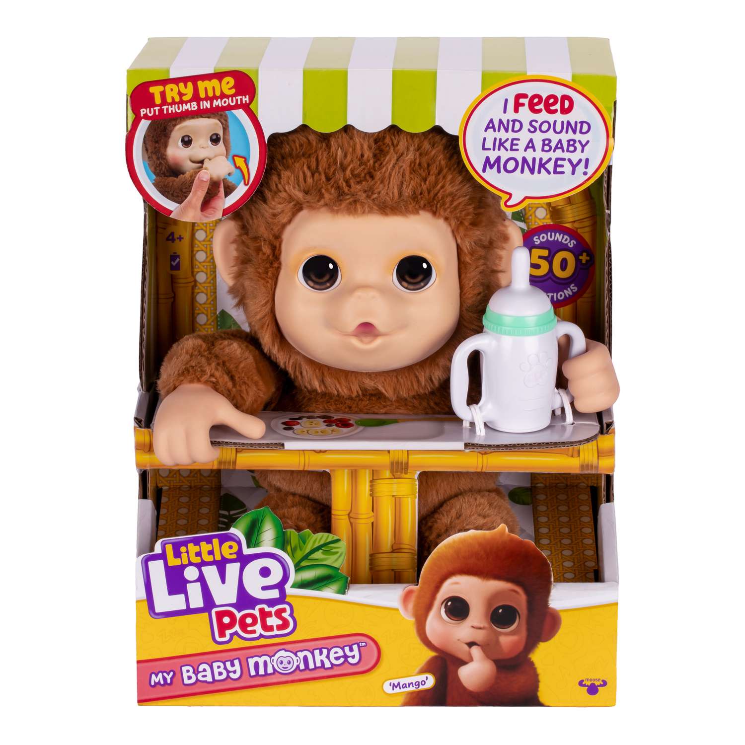 Игровой набор Moose Обезьянка - фото 6