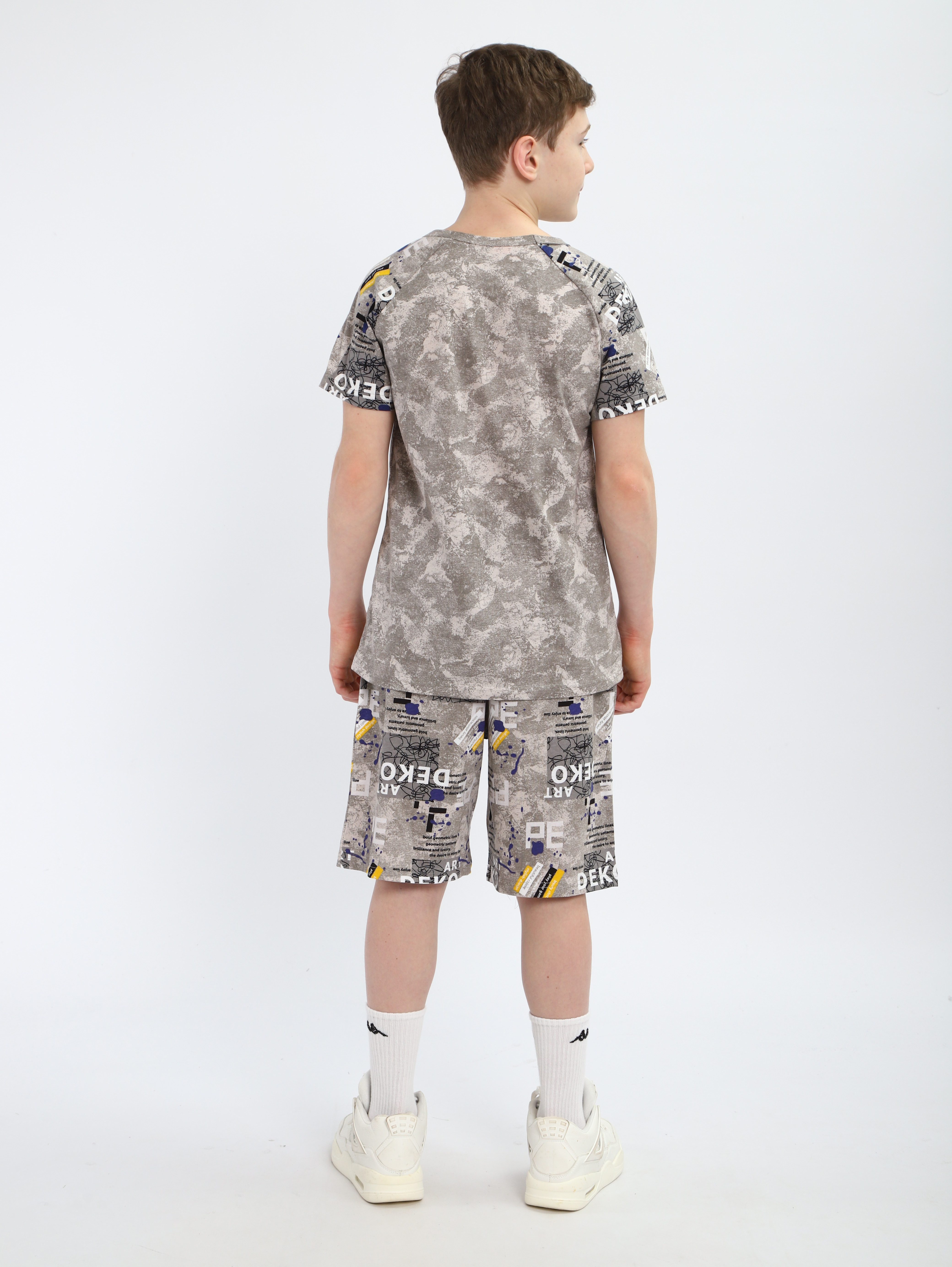 Костюм ЛАДОШКИ Комплект Андрей светло-серый - фото 16