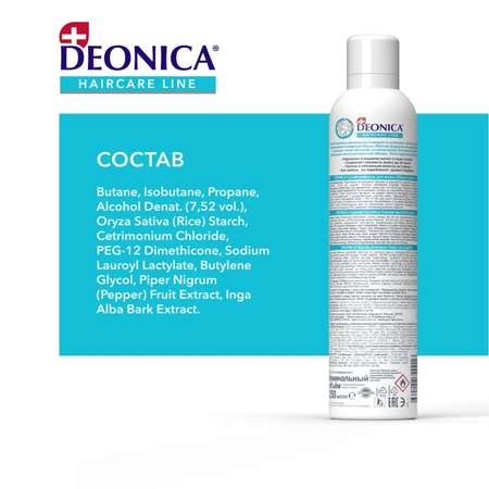 Сухой шампунь Deonica