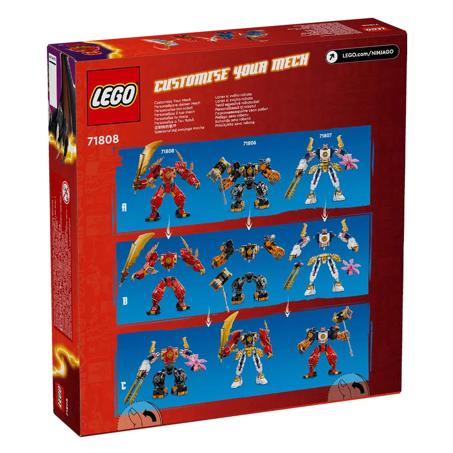 Конструктор LEGO NINJAGO Робот Кая - фото 9