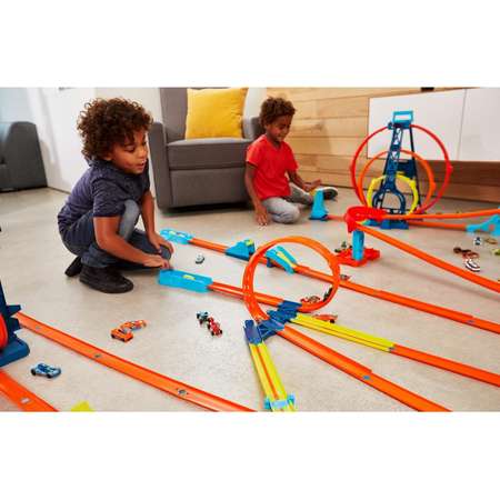 Трек Hot Wheels Конструктор трасс с пусковой установкой