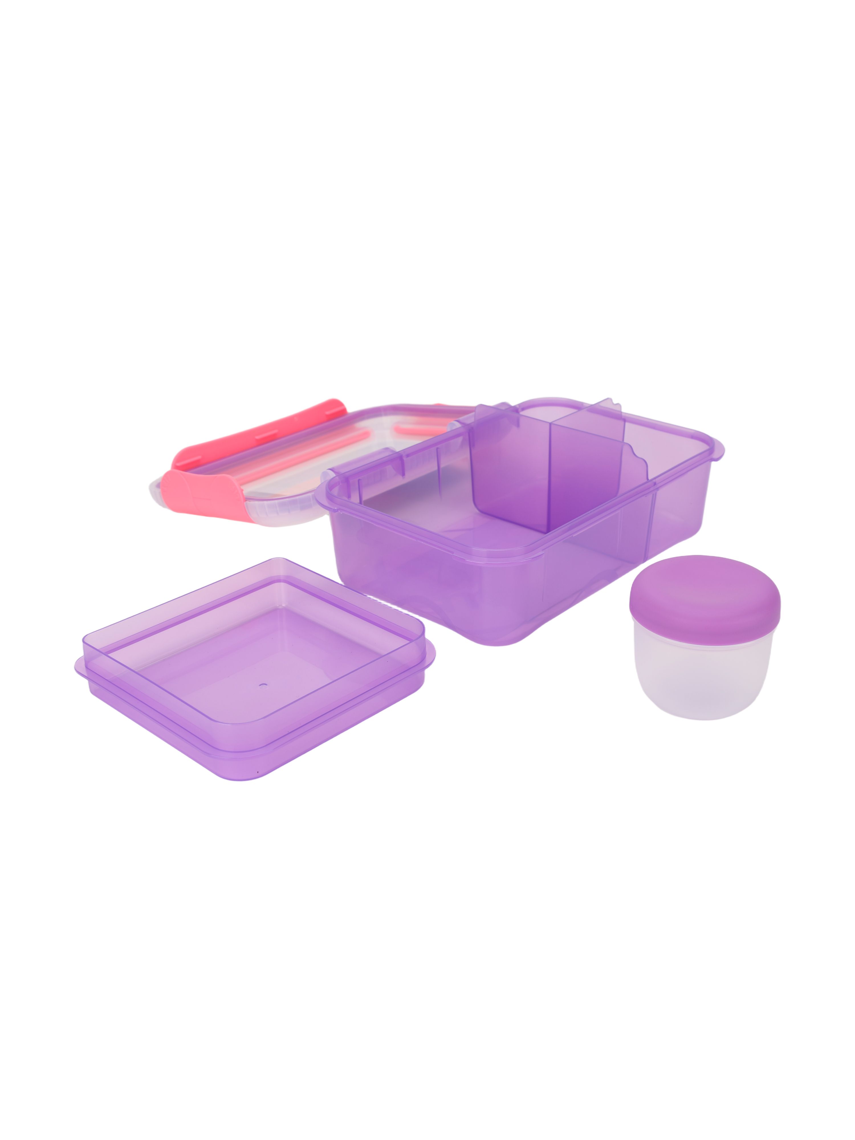 Ланч-бокс Smash Bento" 1,6л фиолетовый 31813 - фото 4