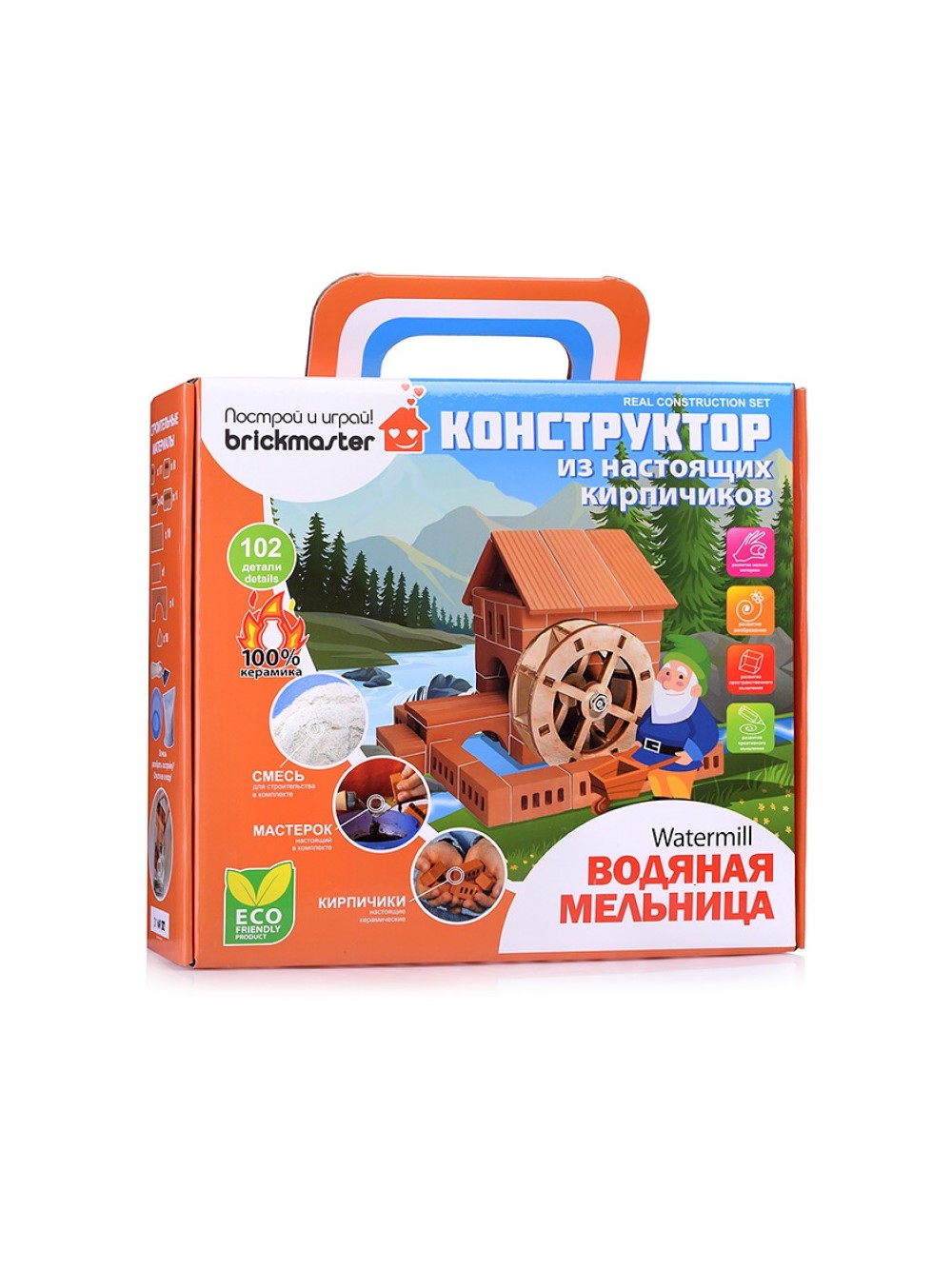 Конструктор BRICKMASTER 102 дет. - фото 1