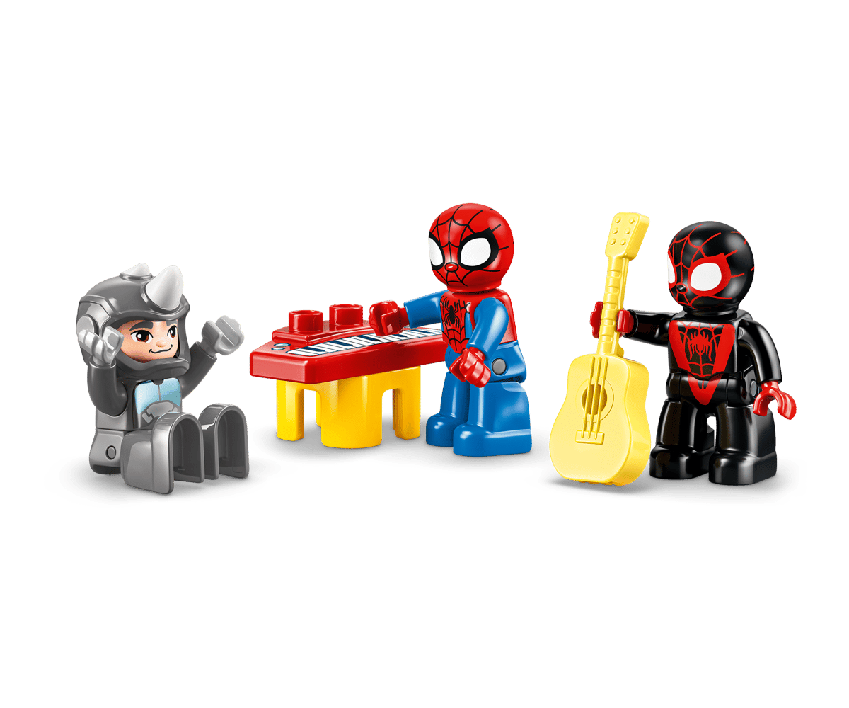 Конструктор LEGO DUPLO Паутинный штаб команды Спайди 65 дет. - фото 3