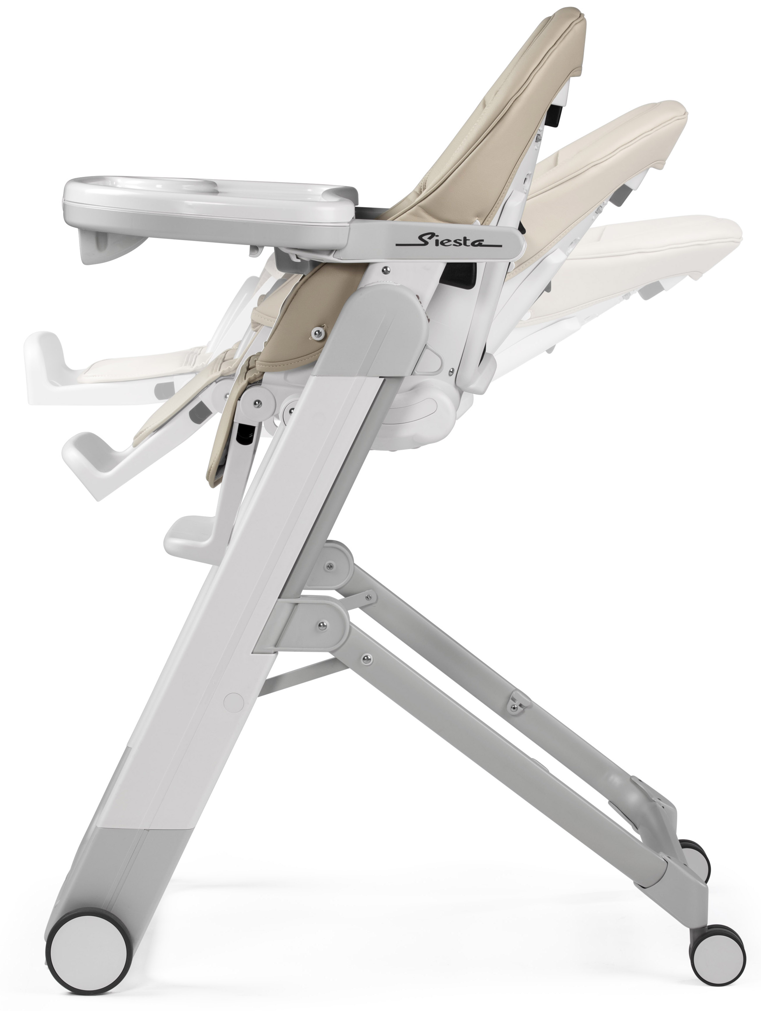 Стульчик для кормления Peg-Perego бежевый - фото 17