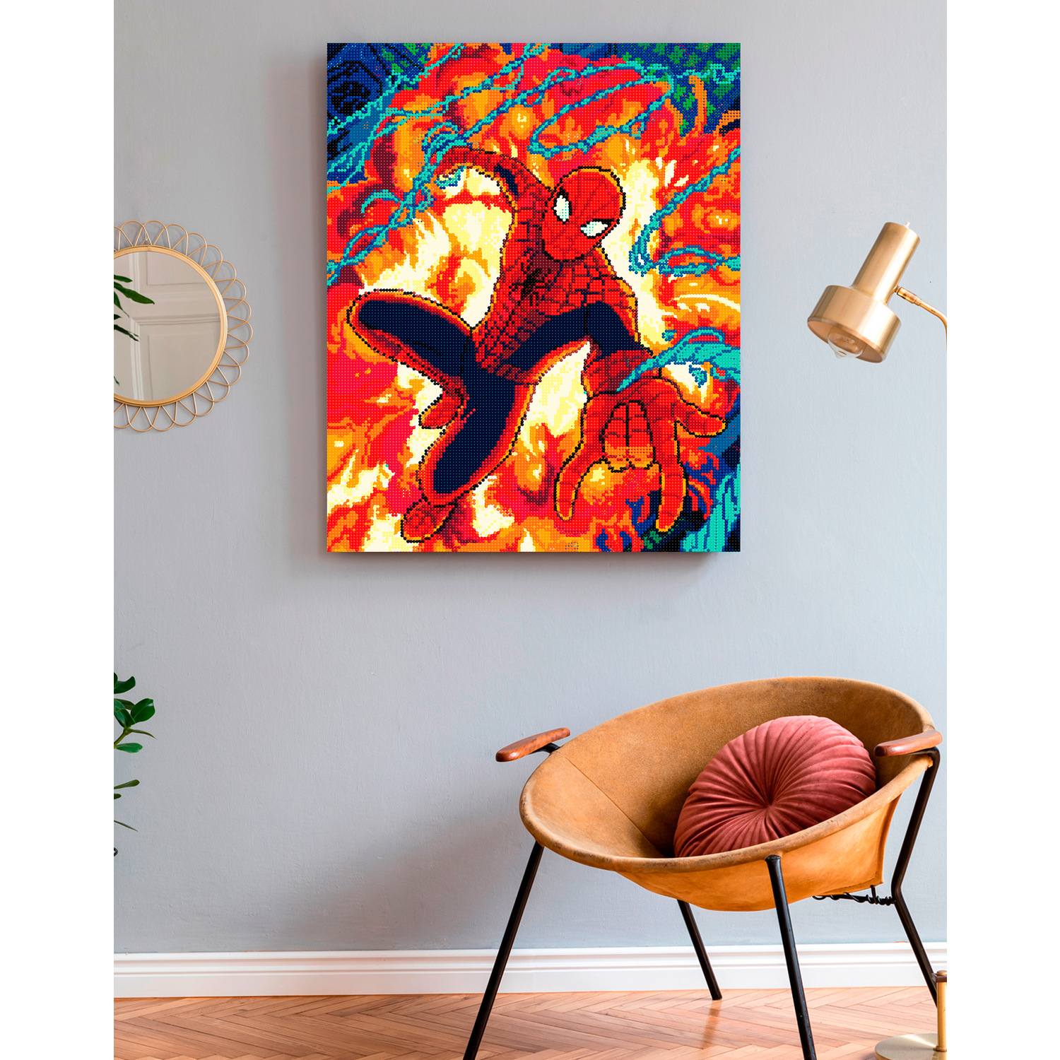Алмазная мозаика Art on Canvas Человек-Паук в ассортименте - фото 3