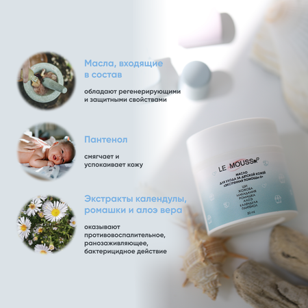 Масло LE MOUSSik 50 мл