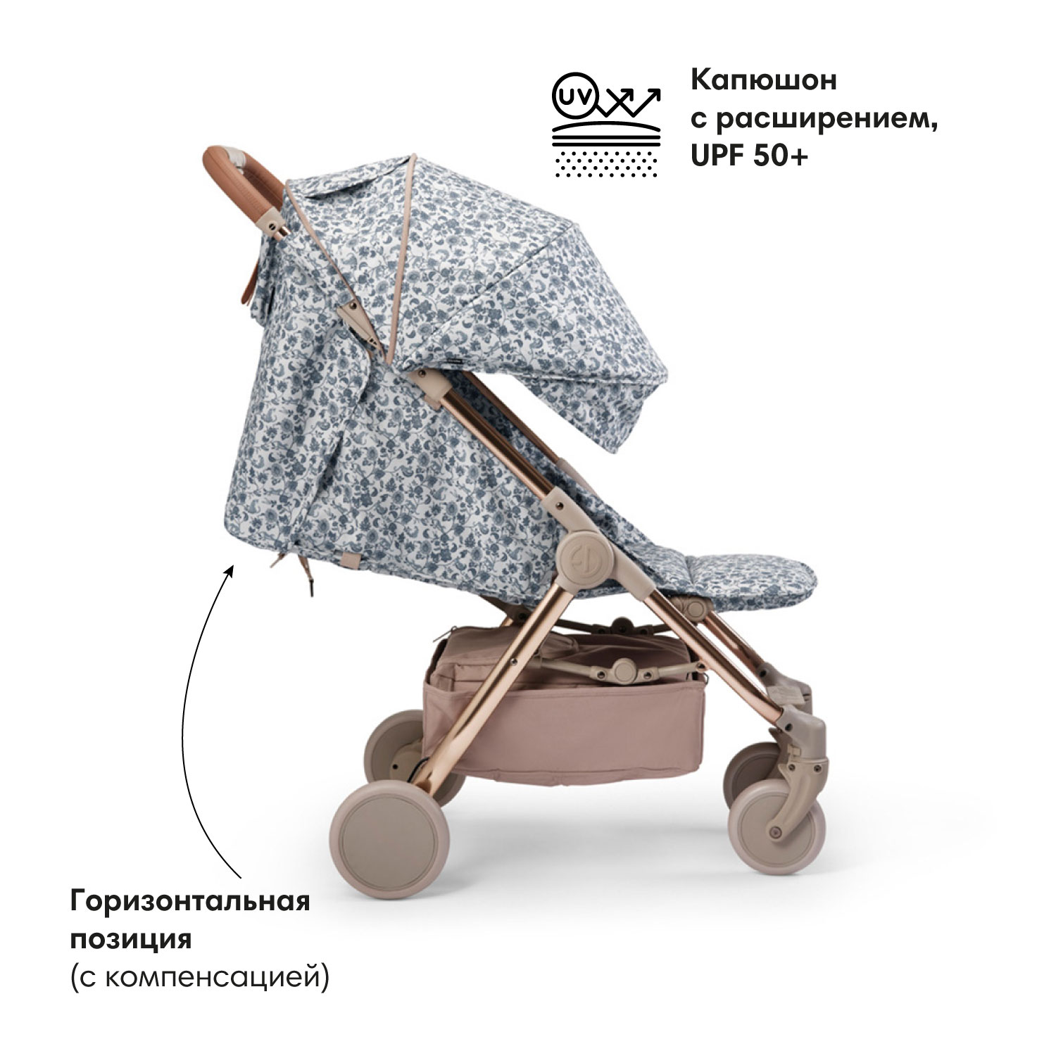 Коляска прогулочная Elodie Mondo Garden Leo Toile - фото 2