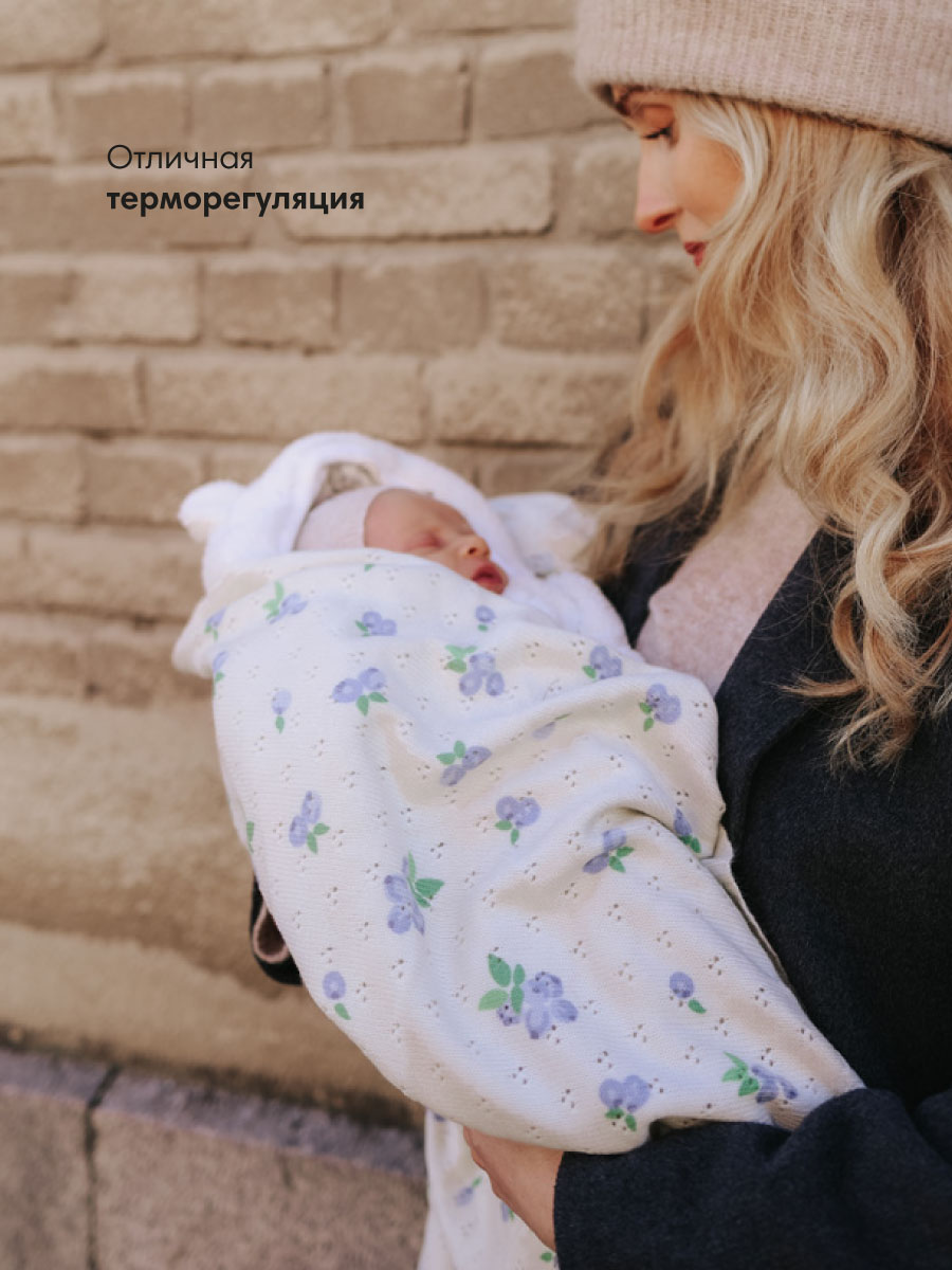Плед Elodie Blueberry Bliss 75 x 100 см - фото 7