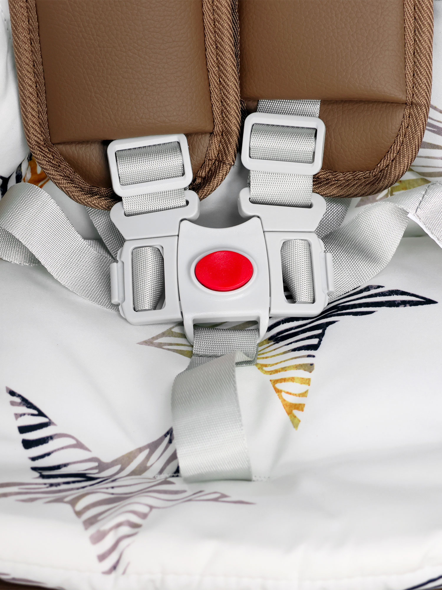 Стульчик для кормления TOMMY Chair-621 коричневый - фото 13