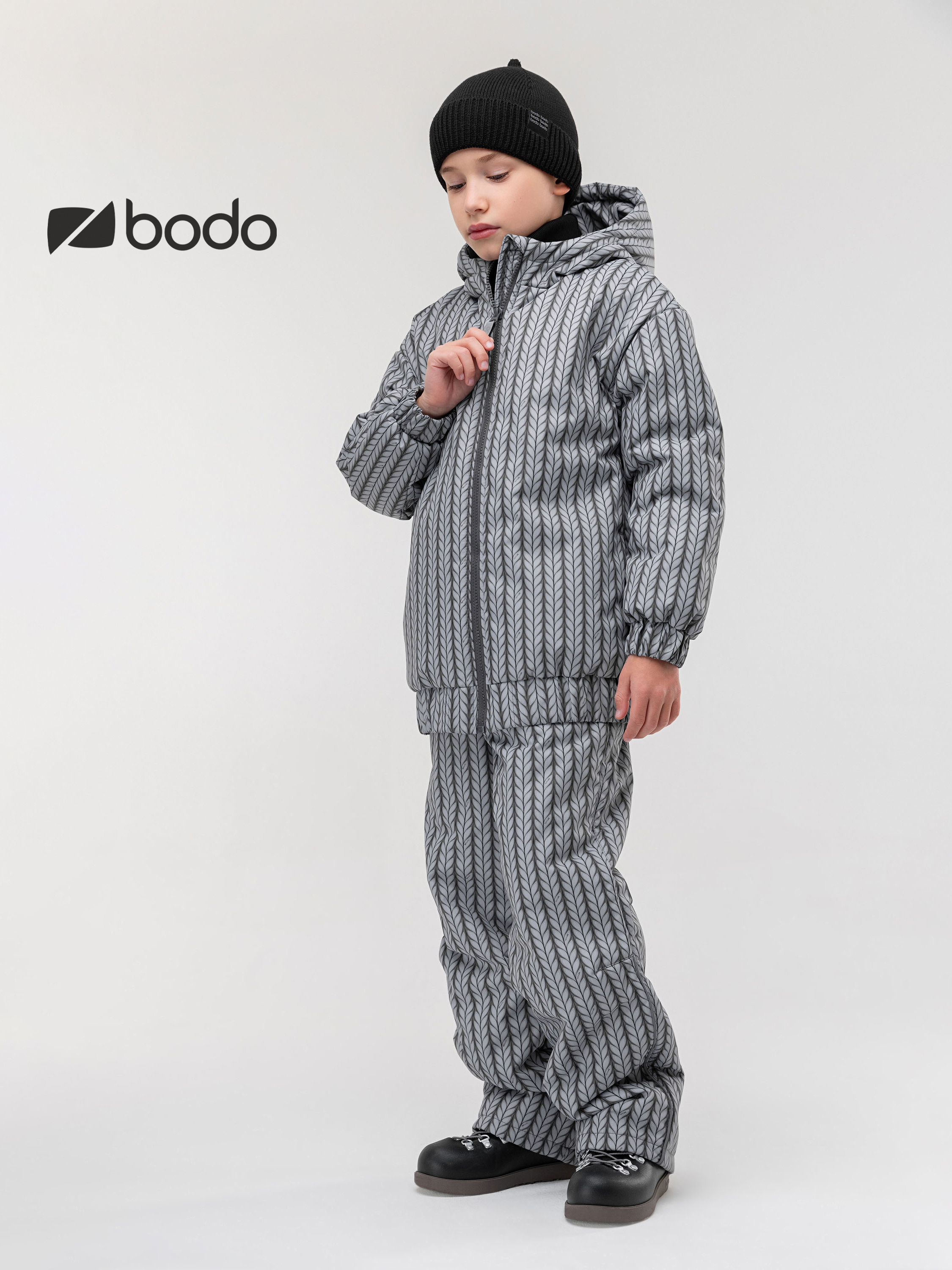 Костюм Bodo 32-94MU_серый - фото 6
