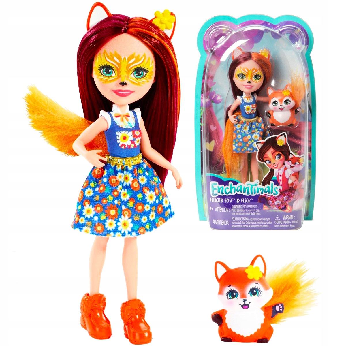 Кукла мини Mattel Enchantimals DVH87/Лис - фото 5