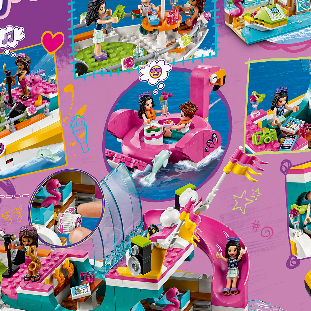 Конструктор LEGO Friends Яхта для вечеринок 41433 101 дет. - фото 2