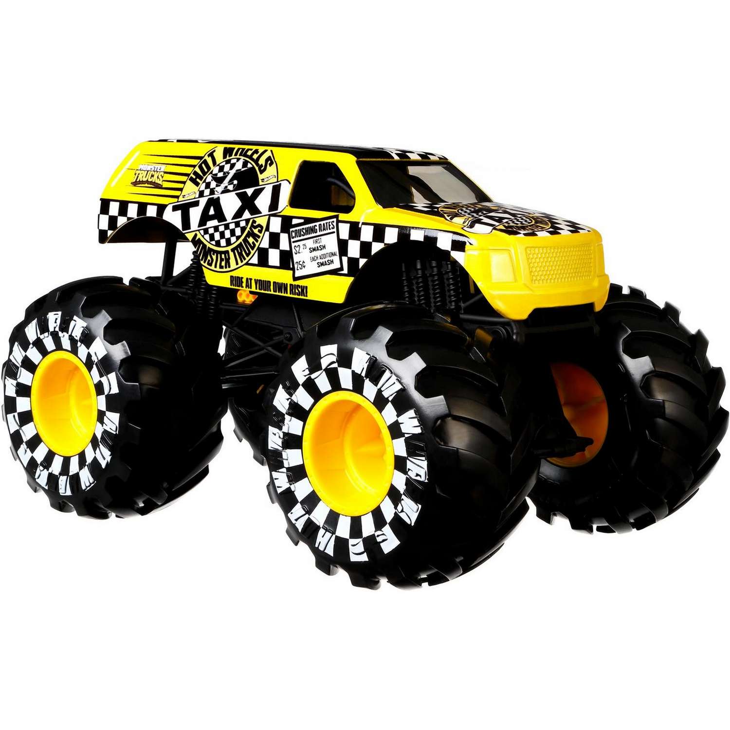 Автомобиль Hot Wheels Monster Tracks 1:24 FYJ83 - фото 3