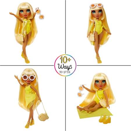 Кукла Rainbow High Swim and Style Fashion Sunny 507284EUC