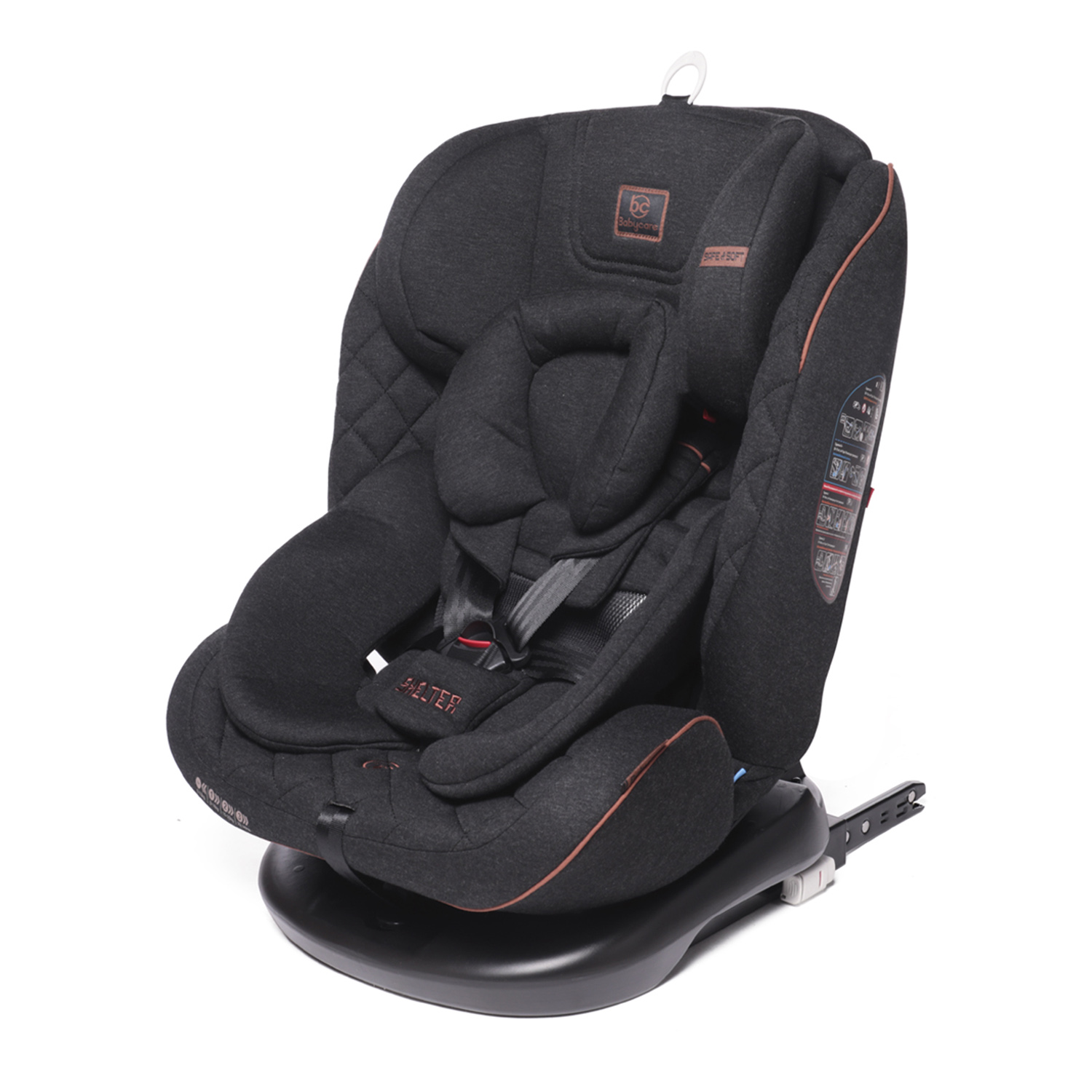 Автокресло BabyCare Shelter Isofix 0+/1/2/3 (0-36 кг) - фото 1