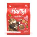 Корм для кошек Harty 1,8кг с индейкой для взрослых с чувствительным пищеварением полнорационный сухой