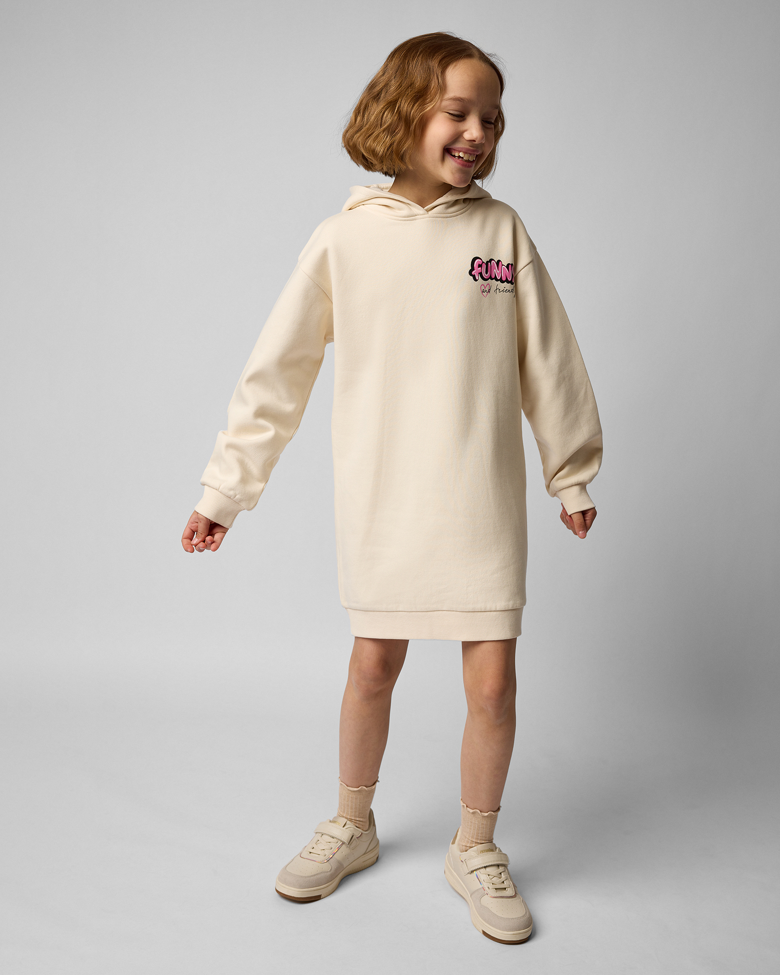 Платье-толстовка Futurino W24FU4FGPF24204tgF0 - фото 1