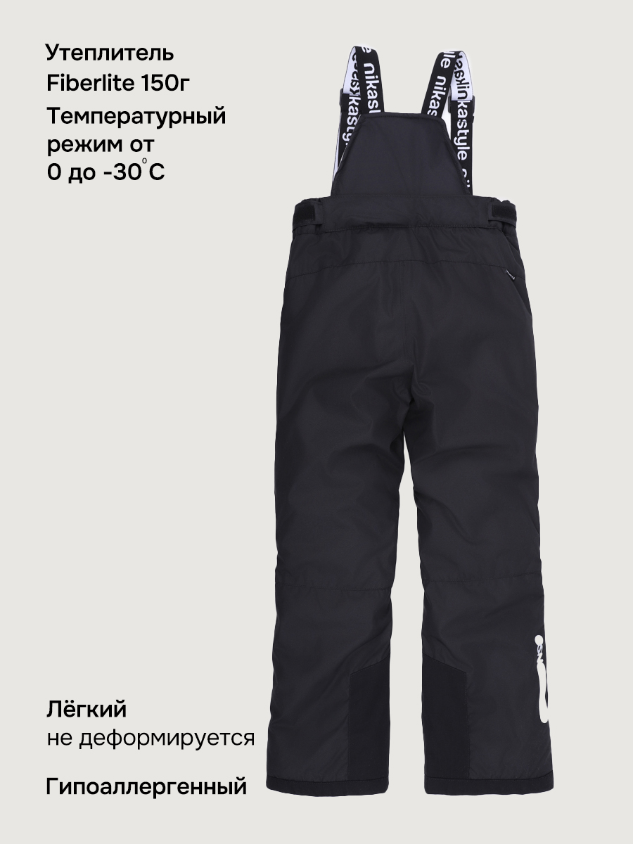 Брюки NIKASTYLE 2з4624 черный - фото 5