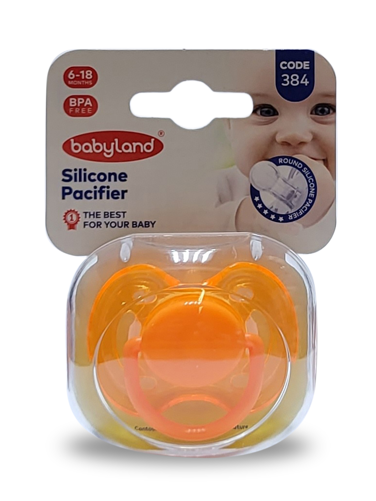 Пустышка Baby Land силикон от 6 мес. - фото 3