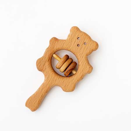 Игрушка Mag Wood погремушка Мишутка