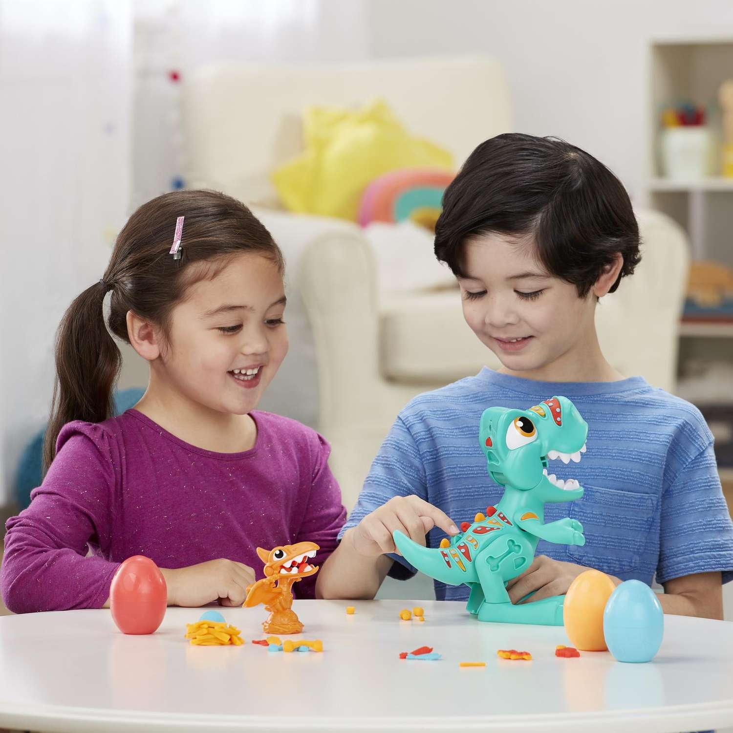 Пластилин Play-Doh Голодный динозавр - фото 7