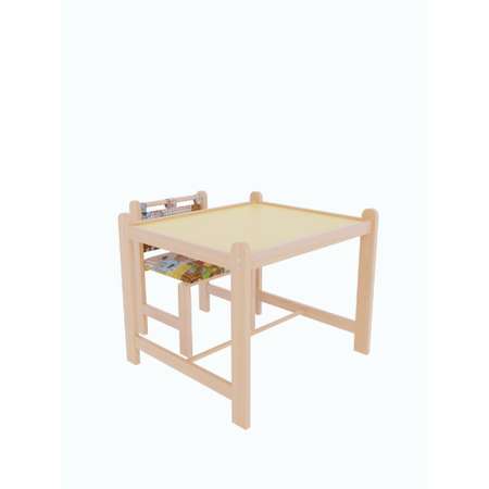 Столы детские WOODLINES Каспер из массива березы и ЛДСП