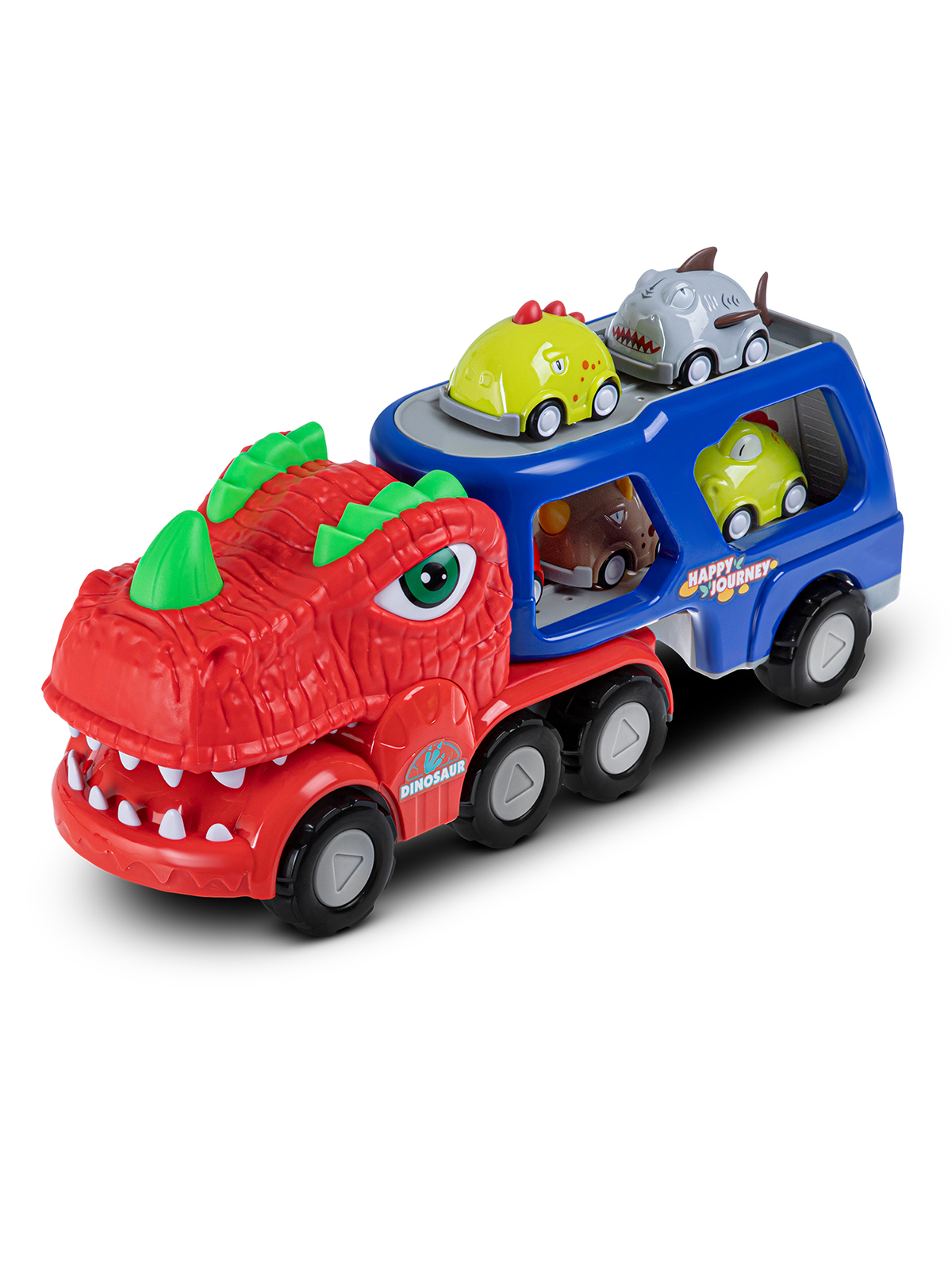 Автовоз AUTODRIVE Динозавр с паром JB0405012 - фото 14