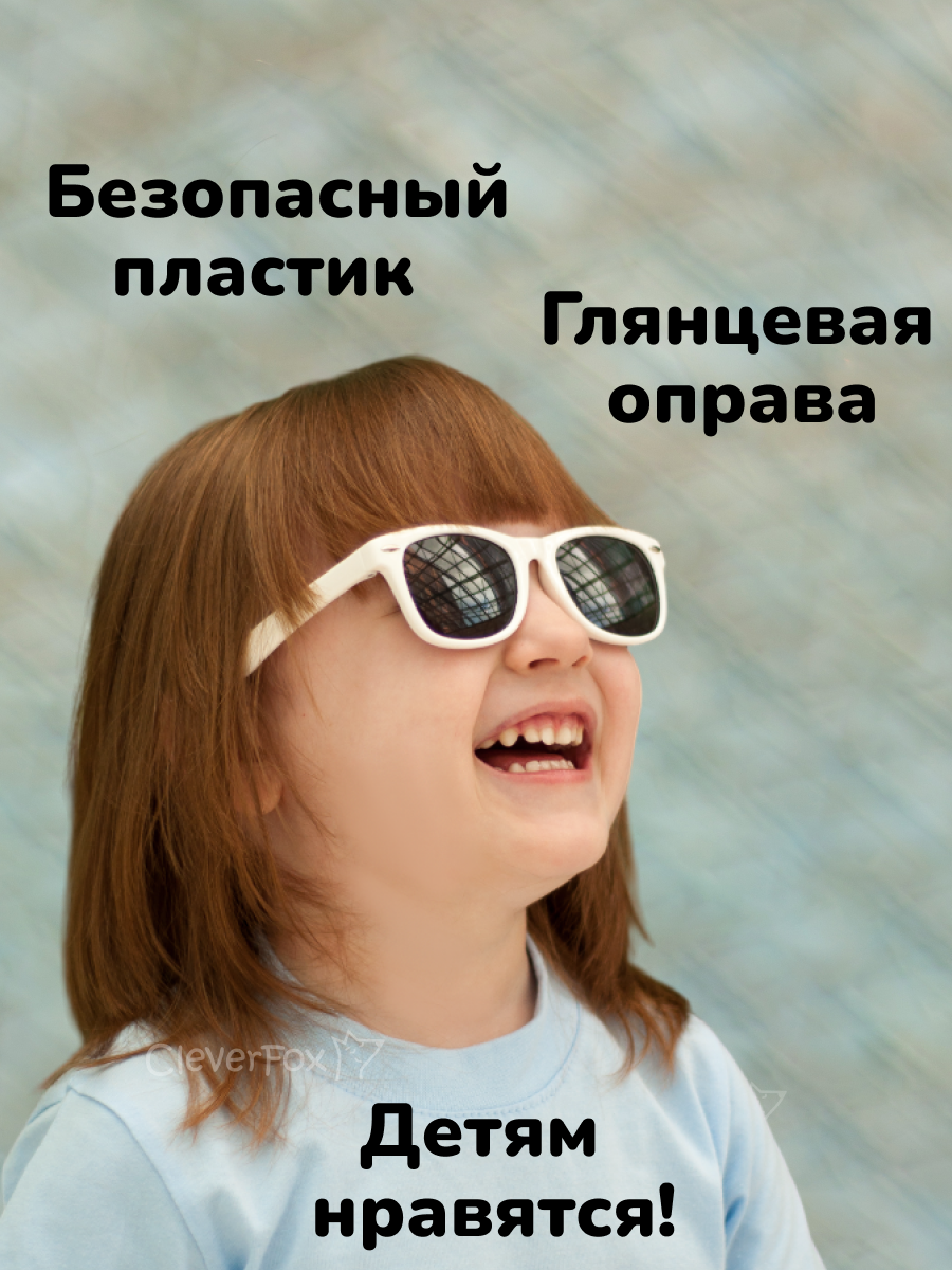 Солнцезащитные очки CleverFox Очки+футлярБел - фото 5