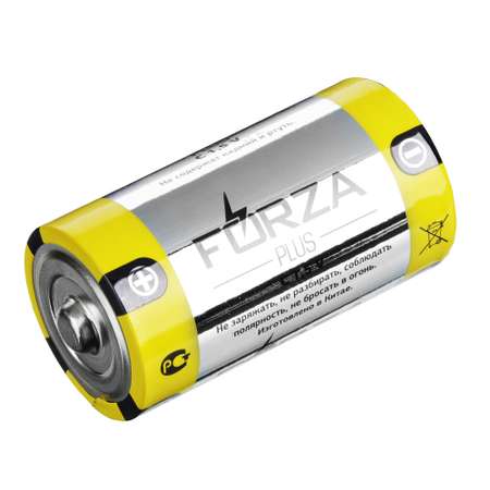 Батарейки FORZA C LR14 2 штуки в блистере