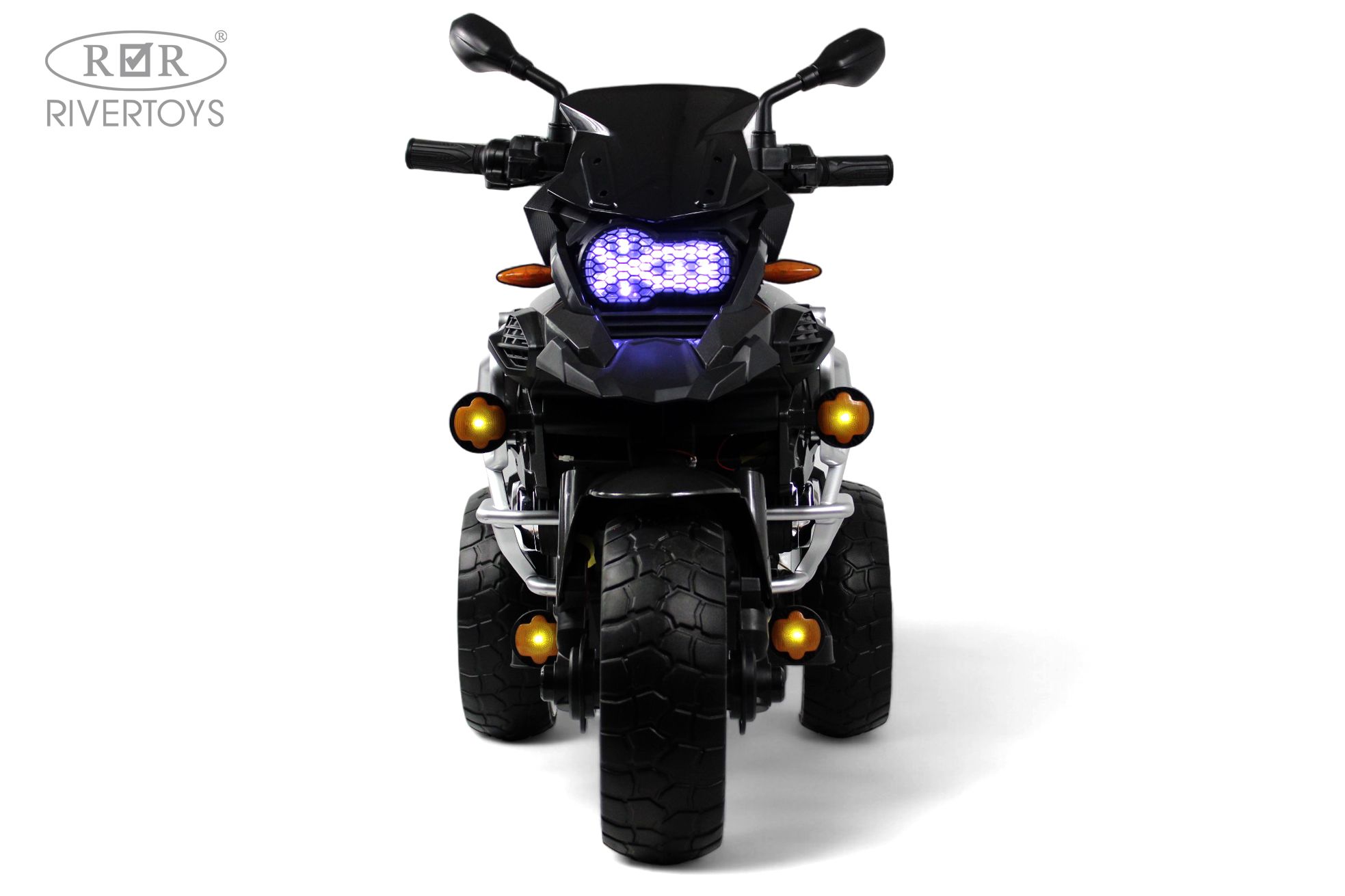 Электромобиль RIVERTOYS М008БХ-BLACK - фото 4