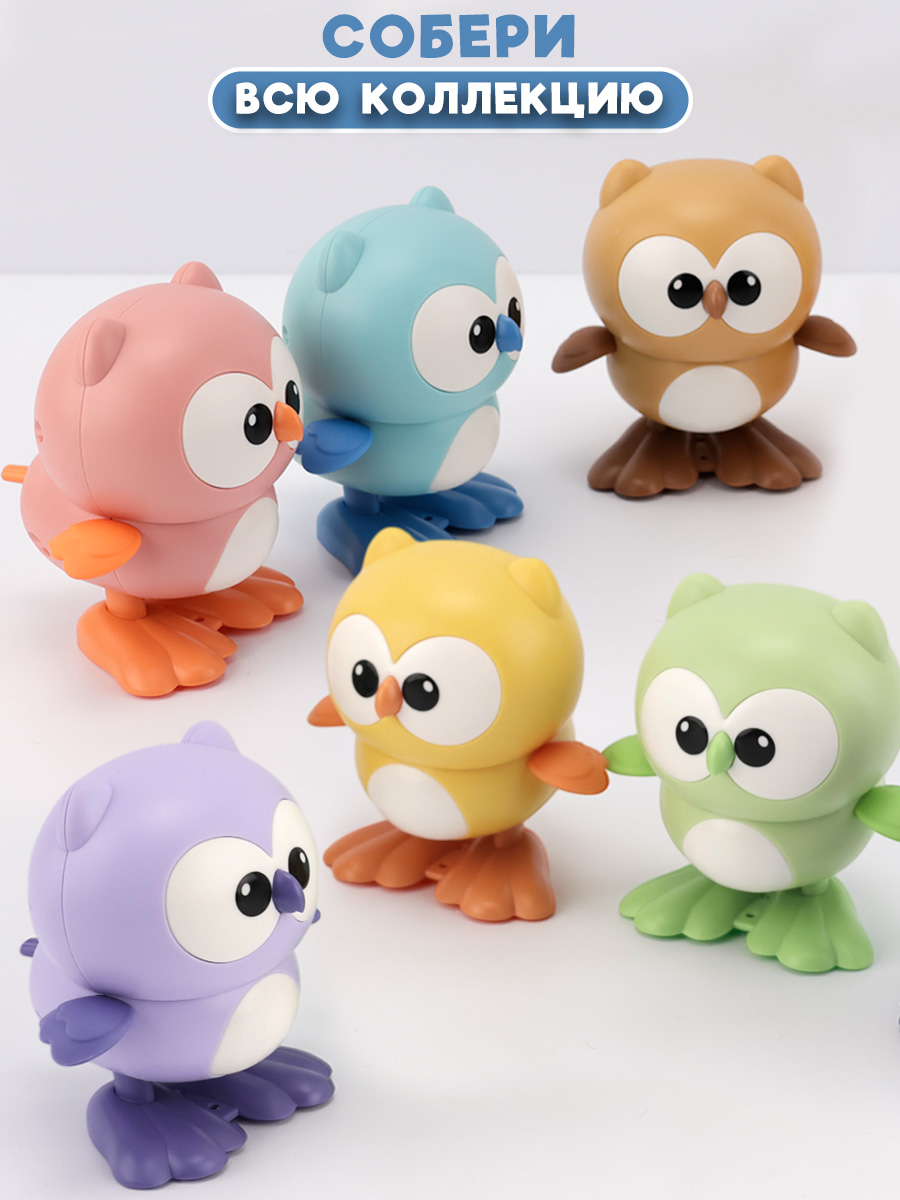 Игрушка TIPTOPOLIS Сова синяя - фото 5