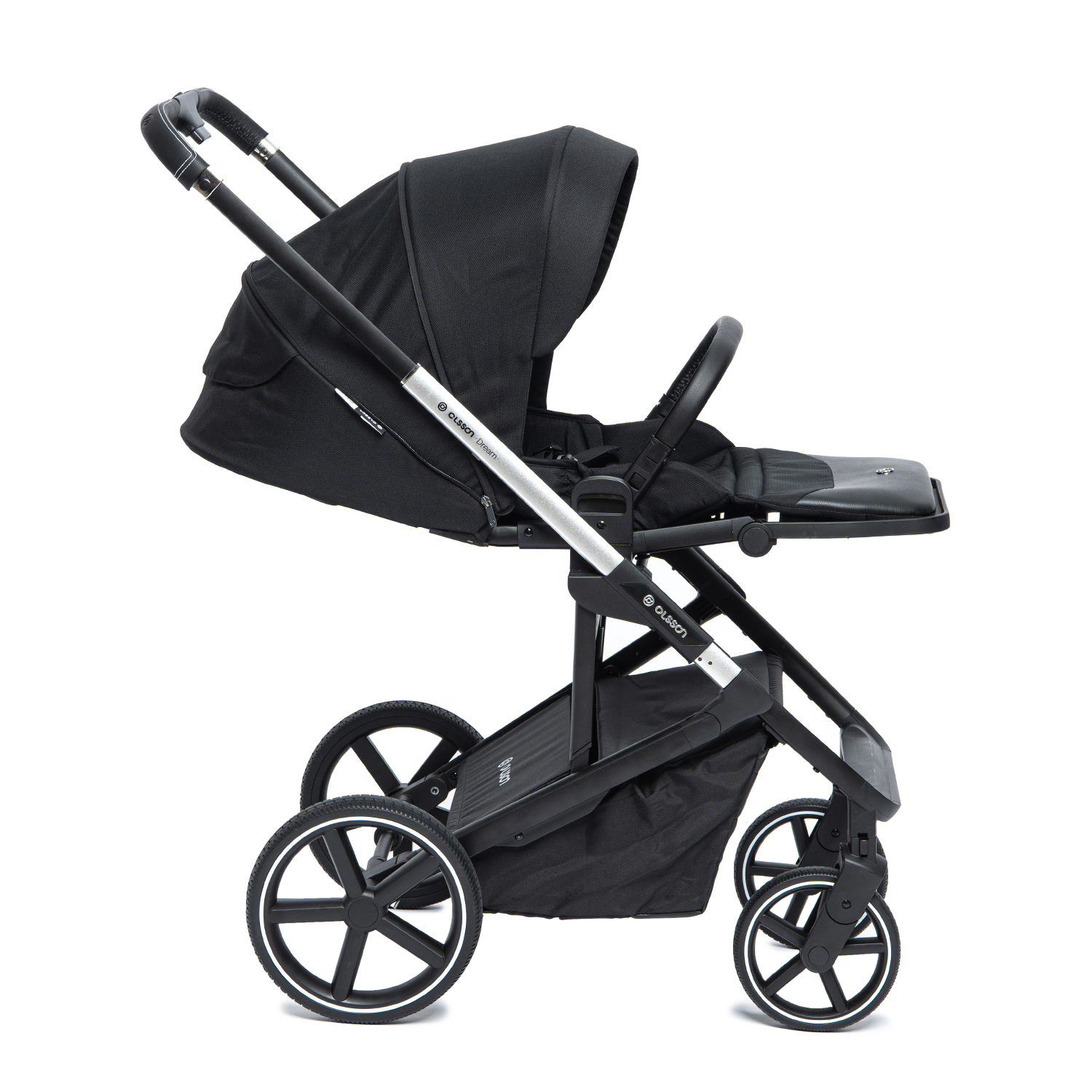 Коляска 2в1 Olsson Dream Black - фото 37