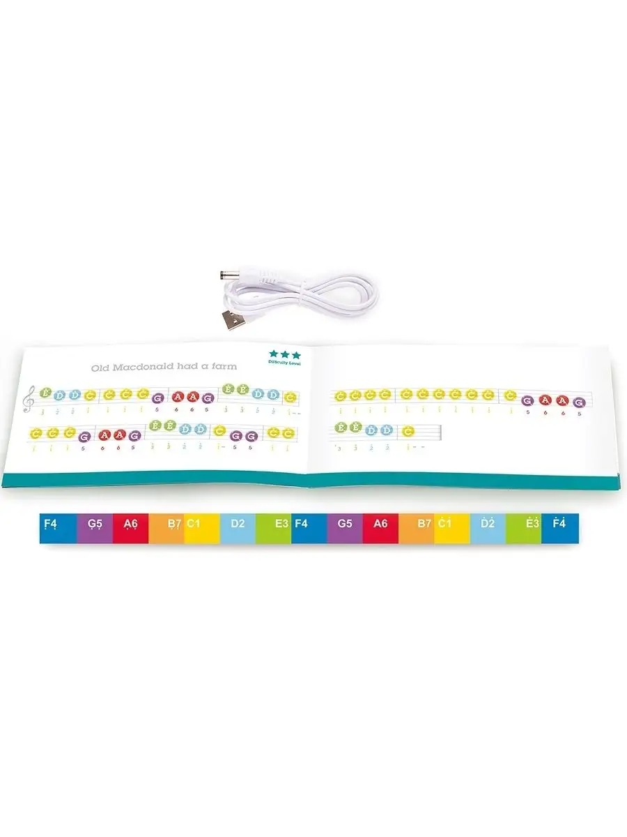 Игрушка музыкальная Hape Пианино красный с табуреткой пианино - фото 13