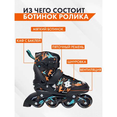 Роликовые коньки SXRide M 33-36
