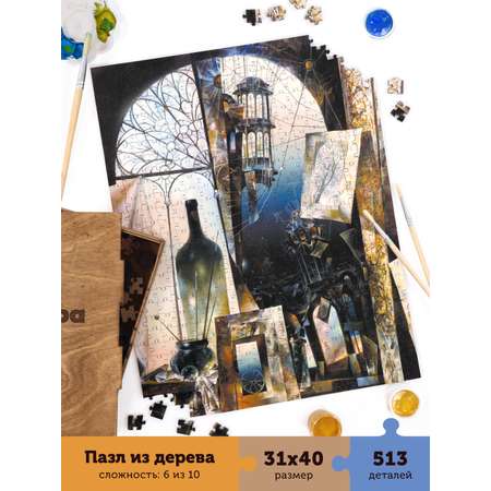 Пазл Collaba puzzle деревянный